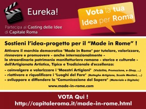 Vota il Made in Rome